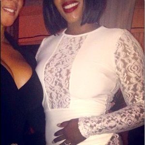 Hot Miami styles white dress